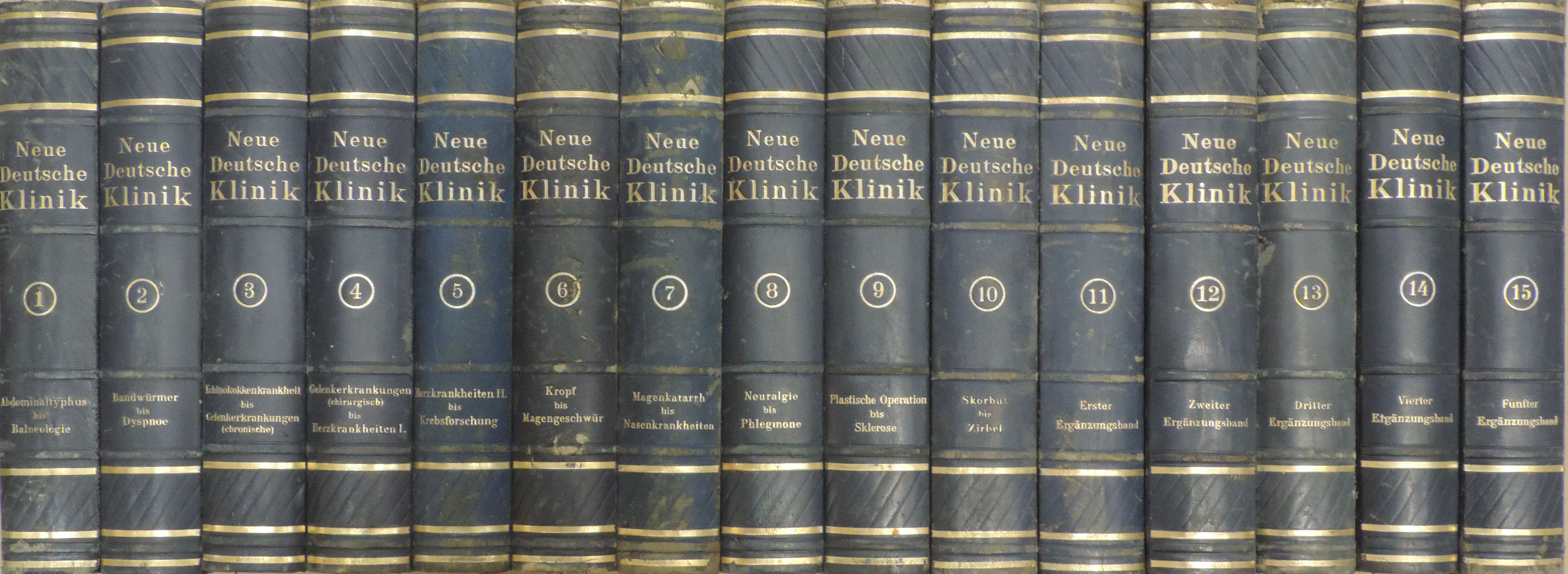 Dr. A. Joseph - Neue Deutsche Klinik 1-15. [antikvár]