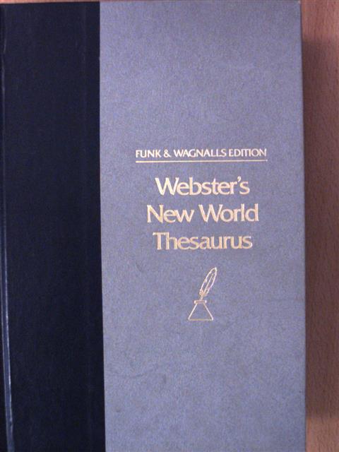 Webster's New World Thesaurus [antikvár]