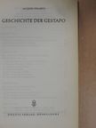Jacques Delarue - Geschichte der Gestapo [antikvár]