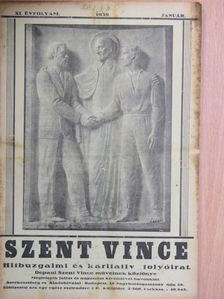Dombovári Imre - Szent Vince 1939. január [antikvár]