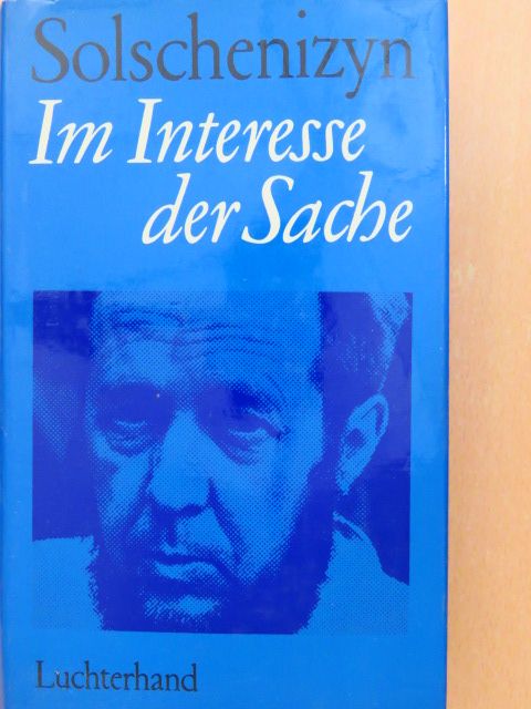 Alexander Solschenizyn - Im Interesse der Sache [antikvár]