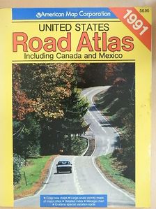 United States Road Atlas 1991. [antikvár]
