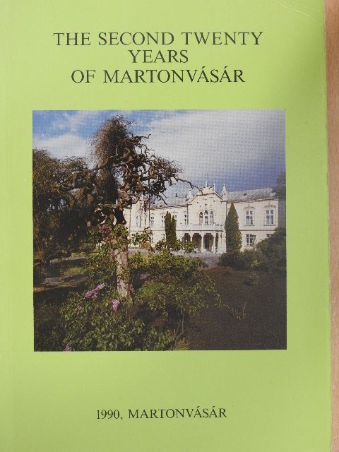 B. Győrffy - The second twenty years of Martonvásár [antikvár]