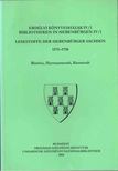 Monok István, Ötvös Péter, Verók Attila - Erdélyi könyvesházak IV/1 / Bibliotheken in Siebenbürgen IV/1 [antikvár]