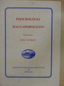 Benson Katalin - Pszichológia Magyarországon [antikvár]