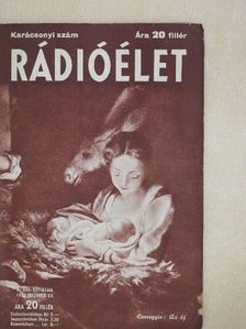 Gecső Sándorné - Rádióélet 1938. december 23. [antikvár]