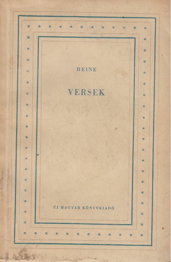 HEINE - Versek [antikvár]