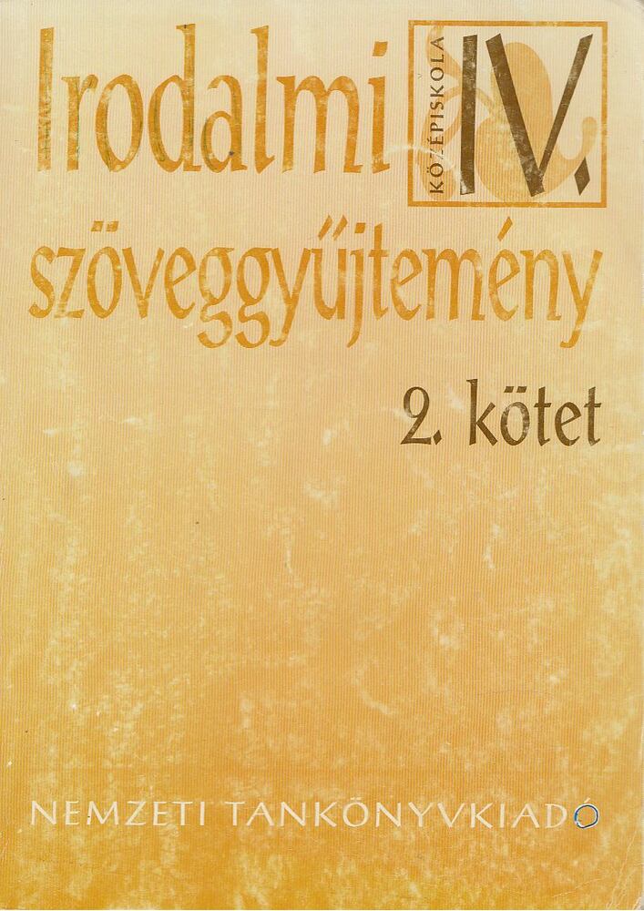 Madocsai László - Irodalmi szöveggyűjtemény IV/2 [antikvár]
