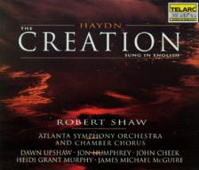 Haydn - THE CREATION 2CD SHAW, ATLANTA SYMPHONY ORCHESTRA, UPSHAW, HUMPHREY, CHEEK