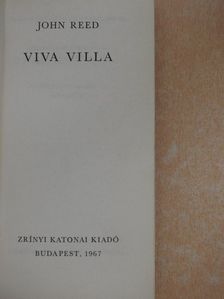 John Reed - Viva Villa [antikvár]