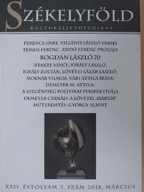 Adorjáni Anna - Székelyföld 2018. március [antikvár]