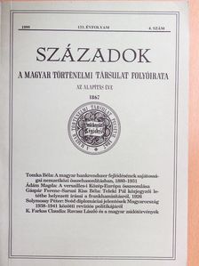 Ádám Magda - Századok 1999/4. [antikvár]