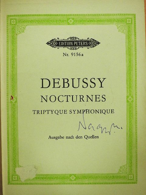 Claude Debussy - Nocturnes [antikvár]