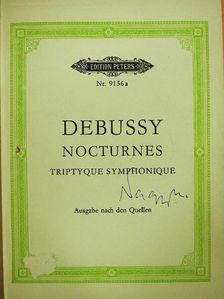 Claude Debussy - Nocturnes [antikvár]