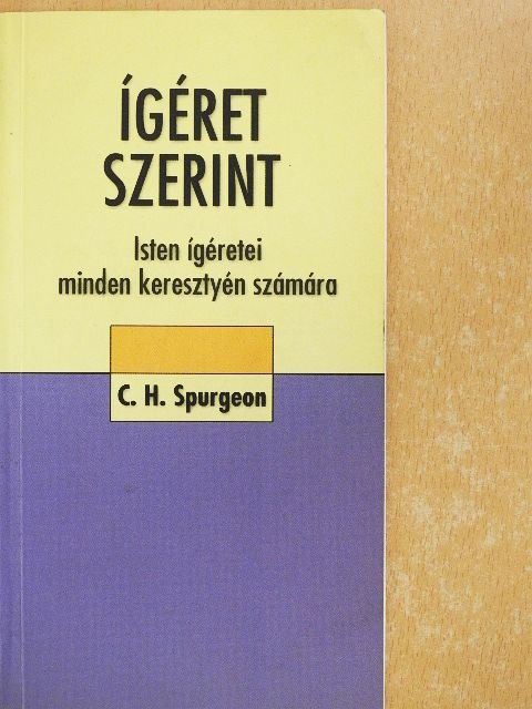 C. H. Spurgeon - Ígéret szerint [antikvár]