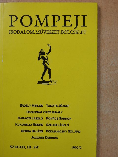Adnrea Zlatar - Pompeji 1992/2. [antikvár]