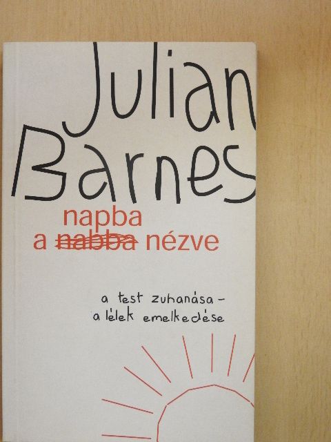 Julian Barnes - A napba nézve [antikvár]