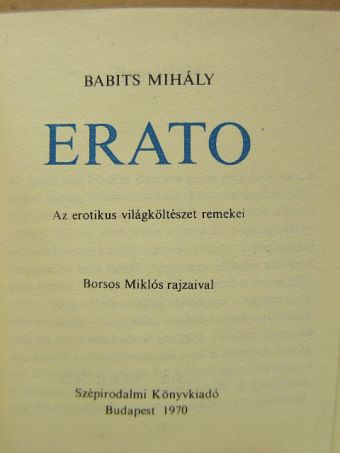 Anakreón - Erato (minikönyv) [antikvár]