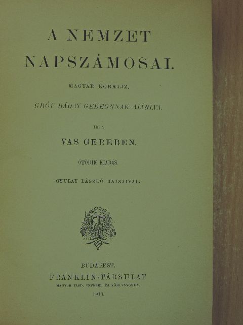 Vas Gereben - A nemzet napszámosai [antikvár]