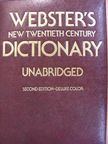 Webster's new twentieth century dictionary of the English Language [antikvár]