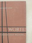 Richard Gräf - Worte geistlicher Weisung [antikvár]