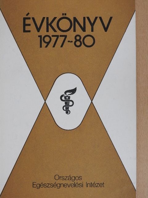 Országos Egészségnevelési Intézet Évkönyv 1977-80 [antikvár]