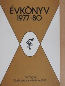 Országos Egészségnevelési Intézet Évkönyv 1977-80 [antikvár]