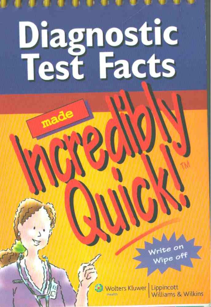 Karen C. Comerford - Diagnostic Test Facts made Incredibly Quick! [antikvár]