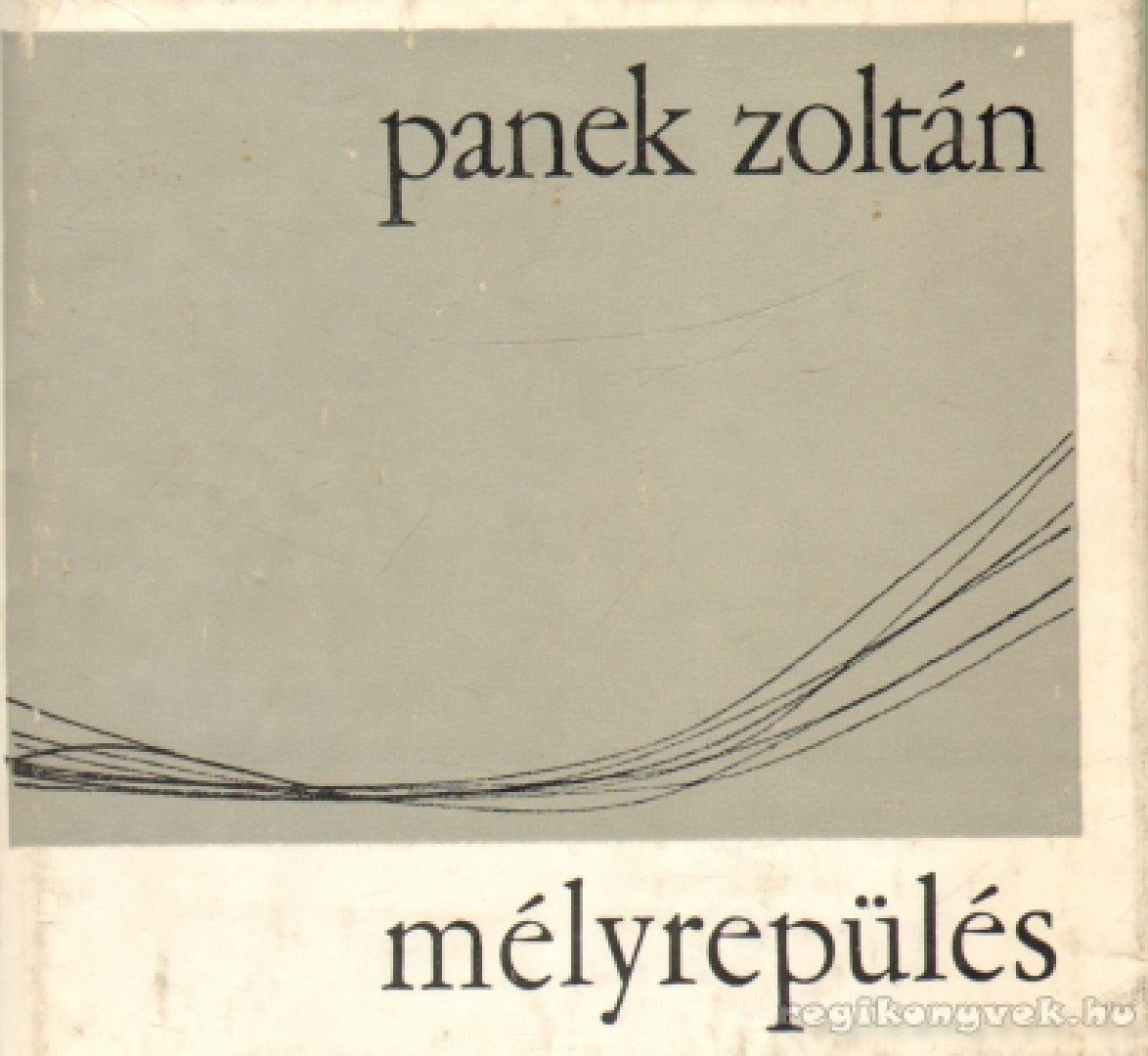 Panek Zoltán - Mélyrepülés [antikvár]
