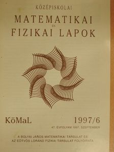 Bogdán Zoltán - Középiskolai Matematikai és Fizikai Lapok 1997. szeptember [antikvár]