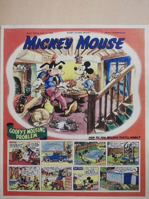 Walt Disney - Mickey Mouse 11 June 1949 [antikvár]