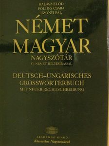 Földes Csaba - Német-magyar nagyszótár [antikvár]