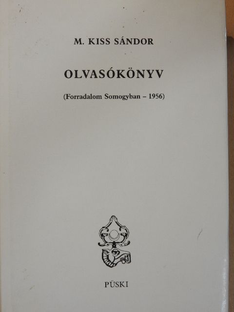 M. Kiss Sándor - Olvasókönyv [antikvár]