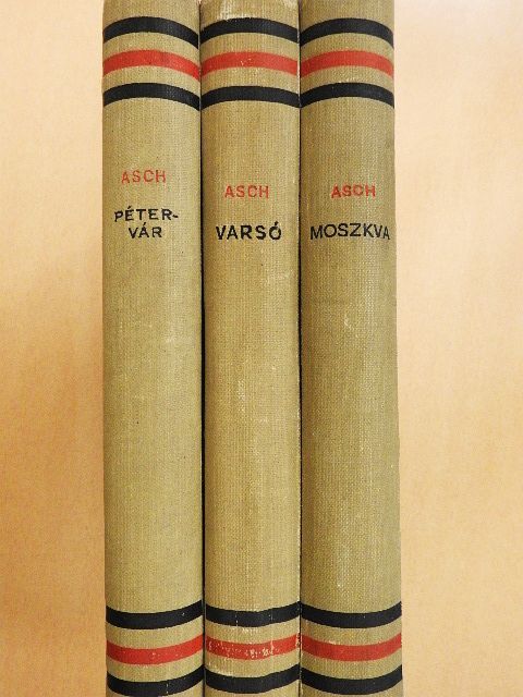 Schalom Asch - Pétervár/Varsó/Moszkva [antikvár]