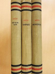 Schalom Asch - Pétervár/Varsó/Moszkva [antikvár]