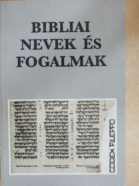 Bibliai nevek és fogalmak [antikvár]
