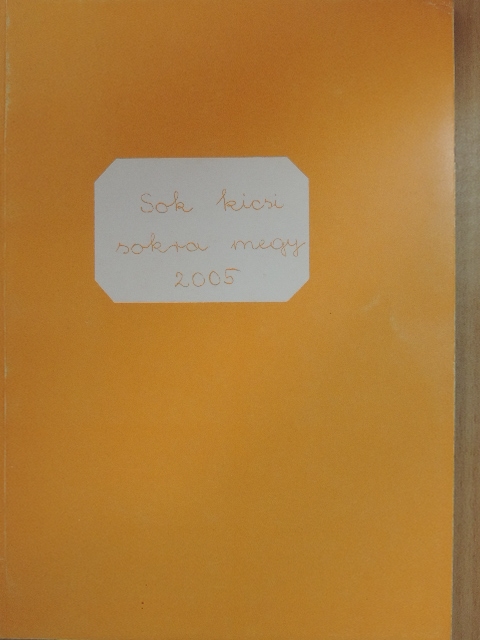 Anger Borbála - Sok kicsi sokra megy [antikvár]