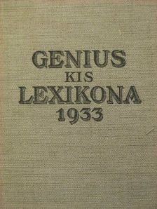 Genius kis lexikona [antikvár]