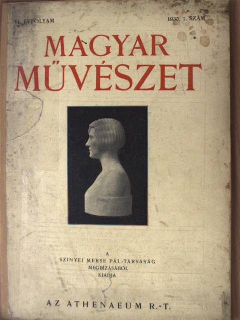 Dr. Décsei Géza - Magyar Művészet 1930/1. [antikvár]