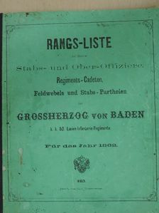 Grossherzog von Baden [antikvár]