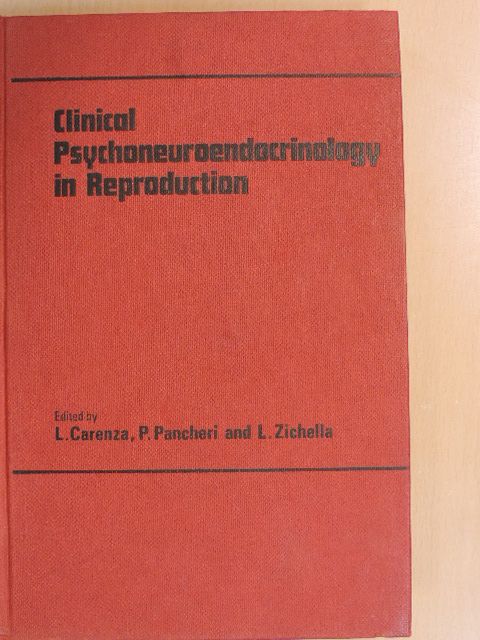 D. de Wied - Clinical Psychoneuroendocrinology in Reproduction [antikvár]