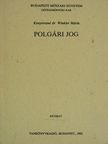 Kenyeresné dr. Winkler Mária - Polgári jog [antikvár]
