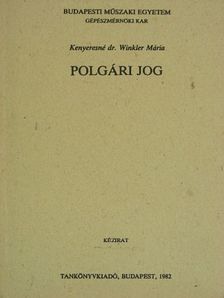 Kenyeresné dr. Winkler Mária - Polgári jog [antikvár]