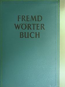 Fremdwörterbuch [antikvár]