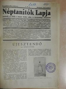 Dr. Lakatos Vince - Néptanítók Lapja 1926. január-június [antikvár]