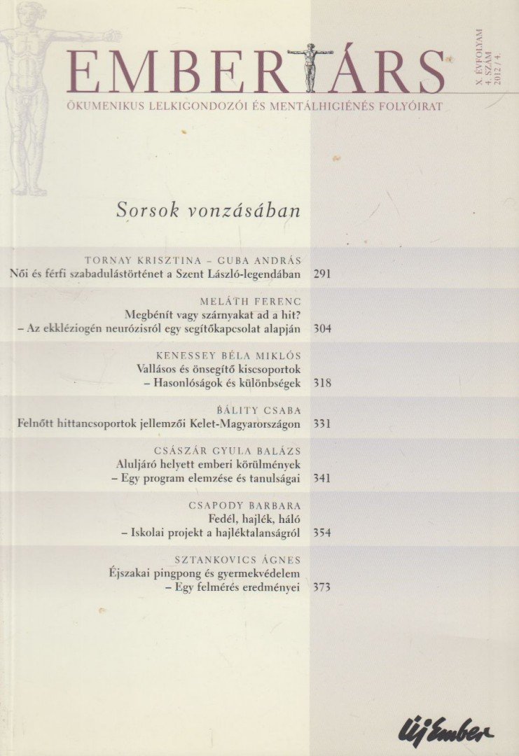 Szigeti László - Embertárs 2012/4. [antikvár]
