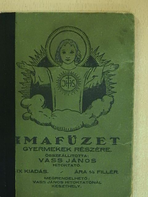 Vass János - Imafüzet [antikvár]