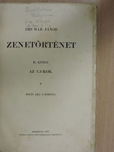 Bach - Zenetörténet II. [antikvár]