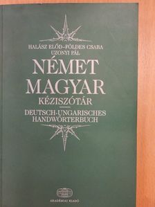 Földes Csaba - Német-magyar kéziszótár [antikvár]