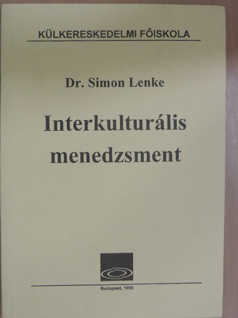 Dr. Simon Lenke - Interkulturális menedzsment [antikvár]